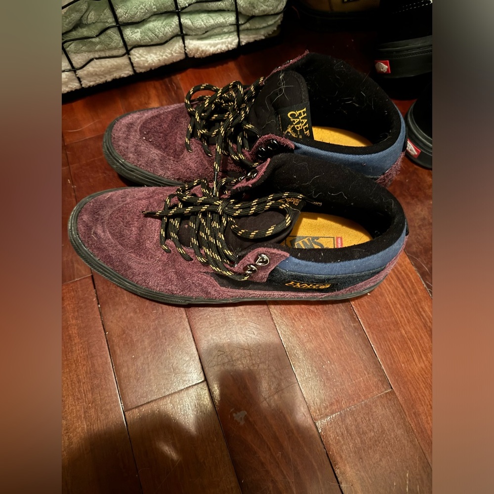 Vans Half Cab Outdoor Purple Suede